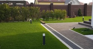 Ландшафтные работы на участке в Рязани от 524 руб.